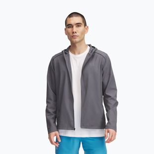 Laufjacke Herren Under Armour Storm Run Hooded castlerock/jet gray/reflective