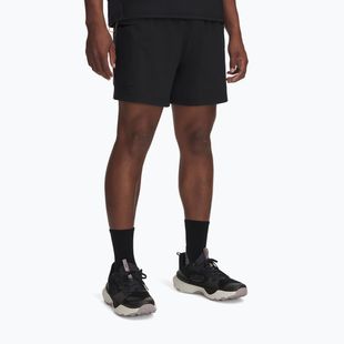 Laufshorts Herren Under Armour Trail Run 5" black / reflective