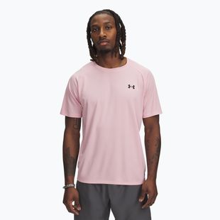 Trainingsshirt Herren Under Armour Tech Textured prime pink/black