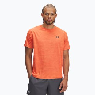 Trainingsshirt Herren Under Armour Tech Textured fire/ares red/castlerock