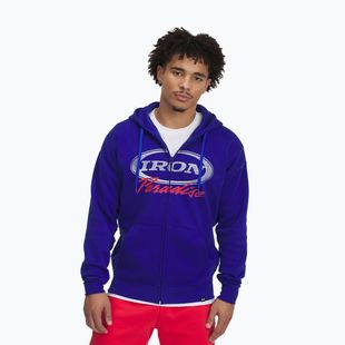 Herrenpullover Under Armour Project Rock Icon Fleece FZ royal/black/black