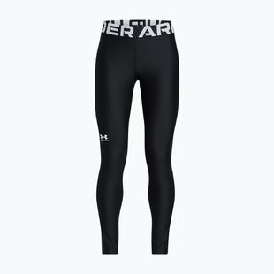 Kinder Trainingsleggings Under Armour HeatGear white/black
