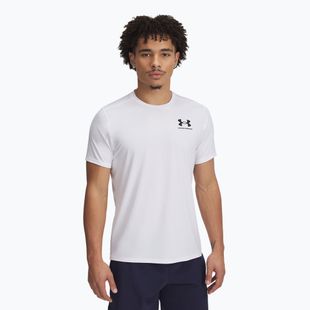 Trainingsshirt Herren Under Armour HeatGear Fitted white/black