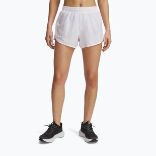 Laufshorts Damen Under Armour Fly By 3" Novelty white / reflective