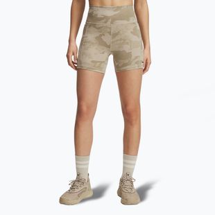 Trainingsshorts Damen Under Armour Project Rock Middy city khaki / black