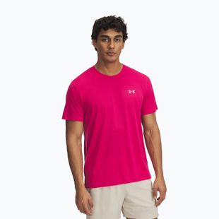 Laufshirt Herren Under Armour Trail Run shaded fuchsia/reflective