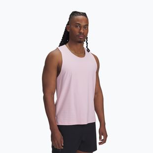 Lauf Tank Top Herren Under Armour Launch Elite Singlet prime pink/reflective