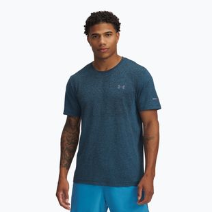 Laufshirt Herren Under Armour Seamless Stride ether blue/reflective