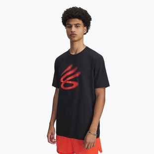 Basketball-Shirt Under Armour Curry Playable 1 Tee black/fire