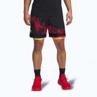 Basketball-Shorts Herren Uder Armour Curry Statement I black / fire