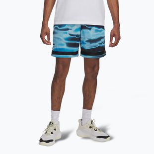 Basketball-Shorts Herren Under Armour Curry Statement II midnight navy / stream