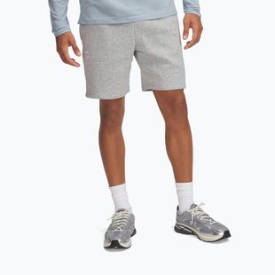 Under Armour Icon Fleece Herrenshorts mod gray light heather/white