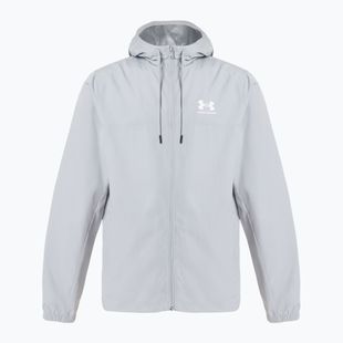 Jacke Herren Under Armour Rival Woven Windbreaker mod gray/mod gray/white