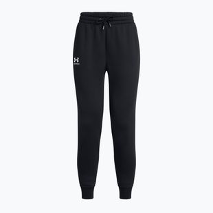 Damenhose Under Armour Icon Fleece Jogger black/black/white