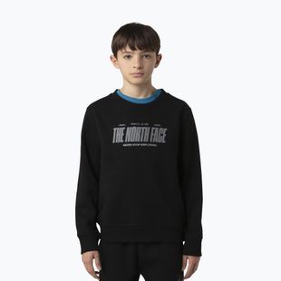 Kinder-Sweatshirt The North Face Reflective Logo Relaxed Crew black