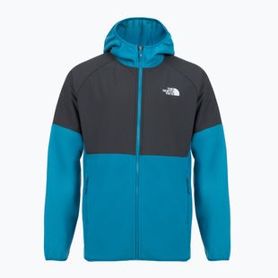 Hoodie Sweatshirt Herren The North Face Glacier Heavyweight Full Zip HD dusk blue/asphalt grey