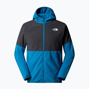 Hoodie Sweatshirt Herren The North Face Glacier Heavyweight Full Zip HD dusk blue/asphalt grey