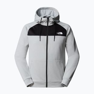 Hoodie Sweatshirt Herren The North Face Reaxion Fleece Full Zip Hoodie high rise grey light heather