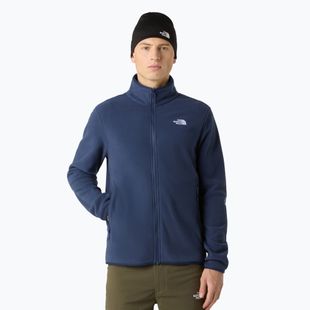 Fleece Hoodie Sweatshirt Herren The North Face Glacier Fleece summit navy