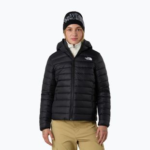 Daunenjacke Damen The North Face Down Hooded black