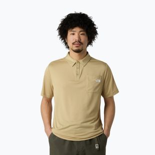 Herren-Poloshirt The North Face New Tanken Polo khaki stone