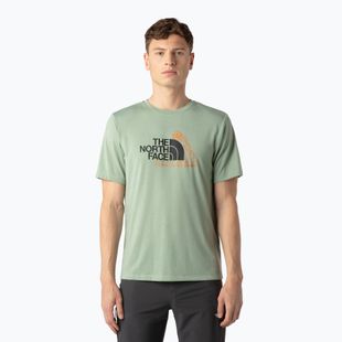 Shirt Herren The North Face Mountain Foundation Graphic state moss