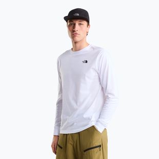 Herren-Trekking-Longsleeve The North Face Evolution Simple Dome Regular tnf white