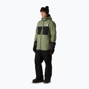 Snowboardjacke Herren The North Face Fourbarrel Triclimate bark mist/black