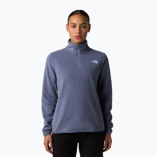 Fleece Hoodie Sweatshirt Damen The North Face Glacier Fleece 1/4 Zip twilight galaxy