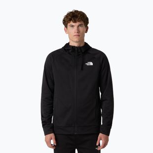 Hoodie Sweatshirt Herren The North Face Reaxion 2.0 Hooded Full Zip black heather