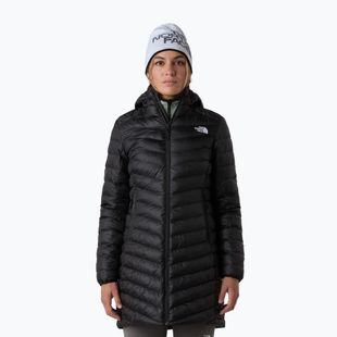 Damen gefütterter Mantel The North Face Huila Synth Parka schwarz