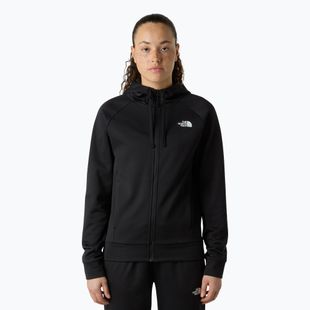 Hoodie Sweatshirt Damen The North Face Reaxion 2.0 Hooded Full Zip black heather