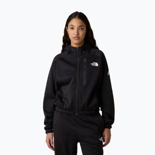 Hoodie Sweatshirt Damen The North Face Mountain Athletics Fleece Full Zip black