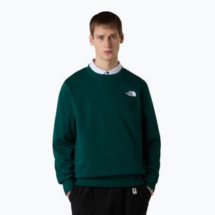 Hoodie Sweatshirt Herren The North Face Simple Dome Crew hunter green