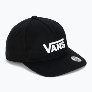 Kinder-Baseballkappe Vans Drop V Logo Snapback black