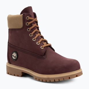 Herrenschuhe Timberland Premium 6 Inch Lace Up Waterproof burgundy olive