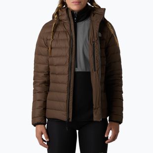 Daunenjacke Damen The North Face Down Hooded smokey brown
