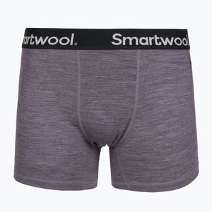 Thermoaktive Herren-Boxershorts Smartwool Merino Boxer Brief Boxed purple storm heather