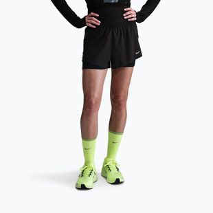 Damen-Laufshorts Nike Swift Mid-Rise 2in1 black