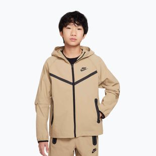 Nike Tech Woven Kinderjacke Parachute Beige/Parachute Beige/Schwarz