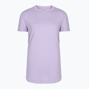 Damen T-Shirt Nike One Maternity Dri Fit Slim-Fit lilac ice