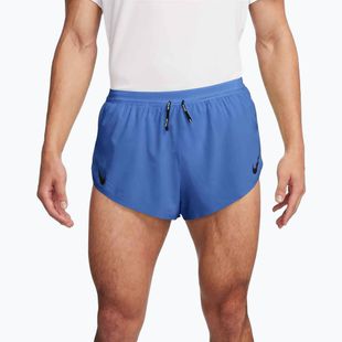 Herren Nike AeroSwift Dri-Fit ADV Laufshorts Komet blau / schwarz