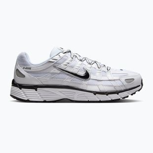 Herren Schuhe Nike P-6000 white/metallic silver/black/black