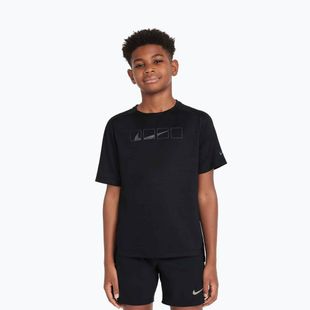 Nike Multi Tech Dri-Fit Kinder-T-Shirt schwarz/schwarz