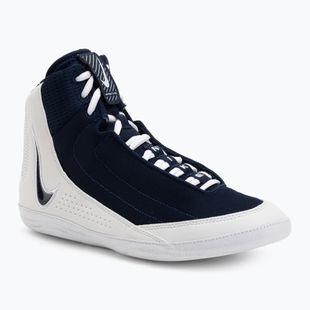 Nike Inflict 4 weiß/college navy Ringen Schuhe