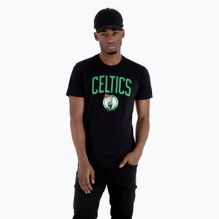 New Era Celtics Herren-T-Shirt schwarz