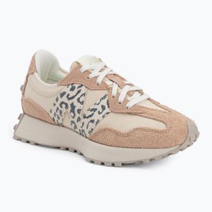 New Balance Damen Schuhe 327's V1 flach taupe/leinen leopard