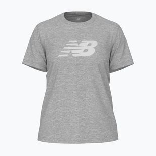 Damen New Balance Jersey Logo sportlich grau