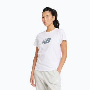 Damen New Balance Jersey Logo weiß
