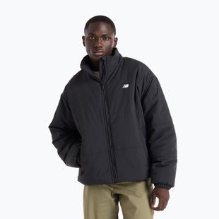 Herren Steppjacke New Balance Hoops Puffer black